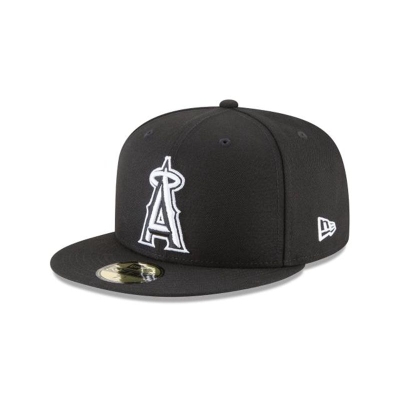 Sapca New Era Los Angeles Angels MLB Basic 59FIFTY Fitted - Negrii